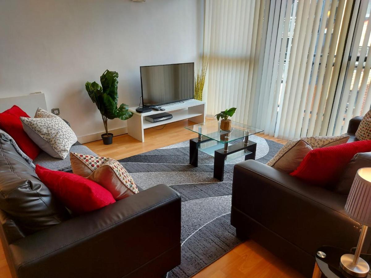City 2 Bed, 2 Bath, Free Parking & Wifi Sheffield Buitenkant foto